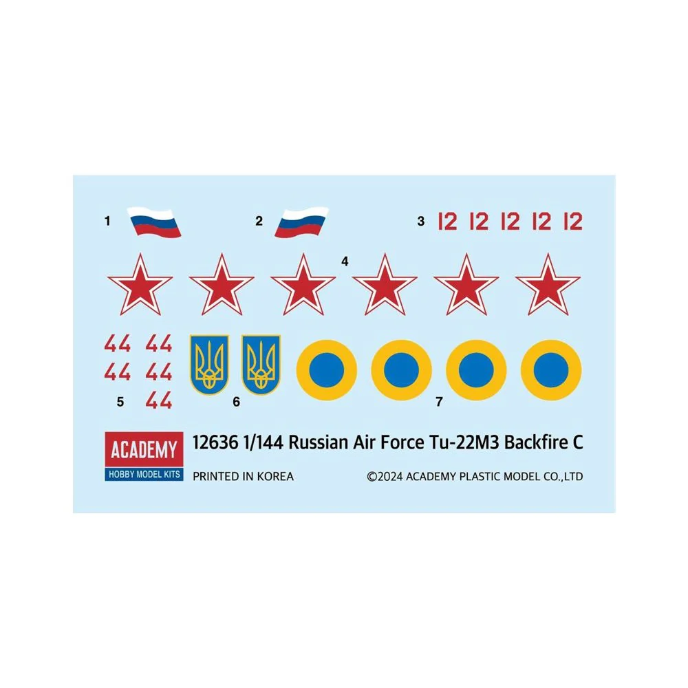 Academy 1/144 Russian Airforce Tu-22M3 Backfire C - Image 2