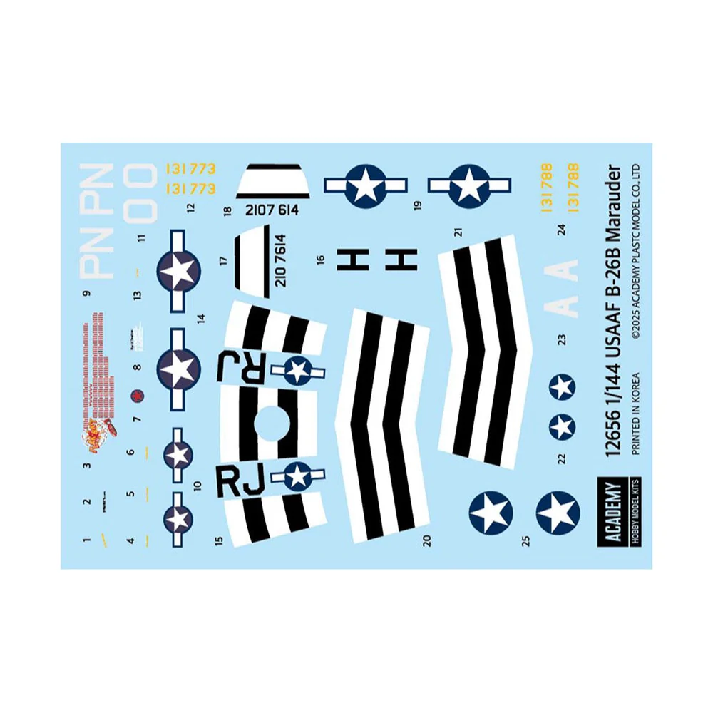 Academy 12656 1/144 B-26B Marauder - Image 3