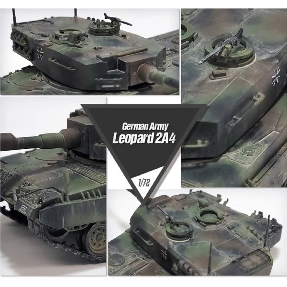 Academy 13428 1/72 German Army Leopard 2A4 - Image 4