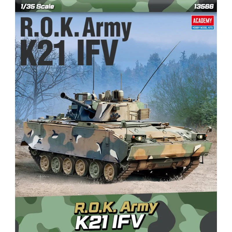 Academy 13566 1/35 R.O.K. Army K21 IFV - Image 2