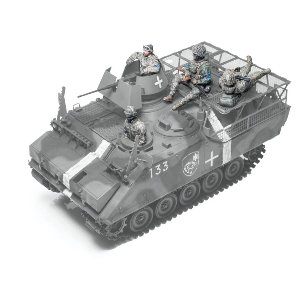 AFV HF772 1/35 Ukrainian YPR-765 PRI.50 APC Crew 4 Figures - Image 7