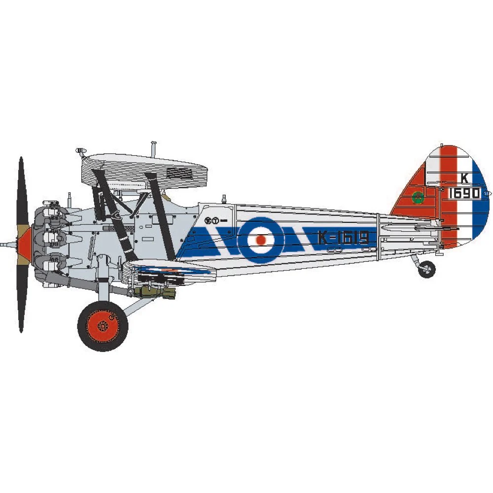 Airfix A05145 1/48 Bristol Bulldog Mk.IIA - Image 7