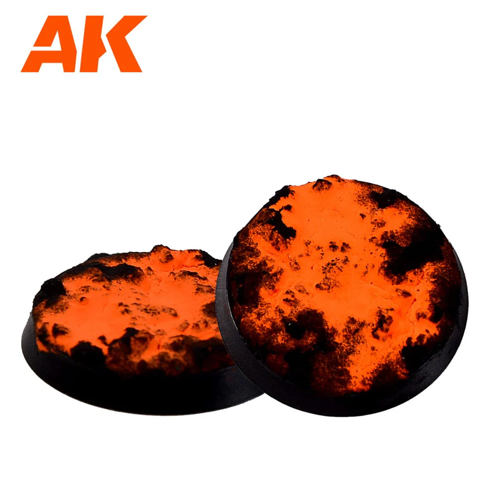 AK Interactive 1239 Wargame Orange Fluor Enamel Liquid Pigment 35ml - Image 2