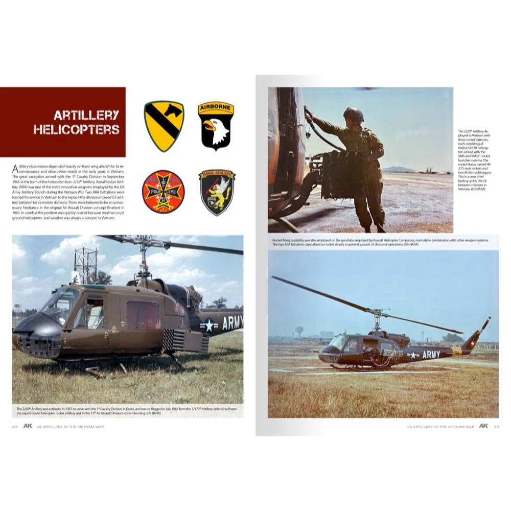 AK Interactive 130007 Book American Artillery In Vietnam Vol.2 English - Image 16