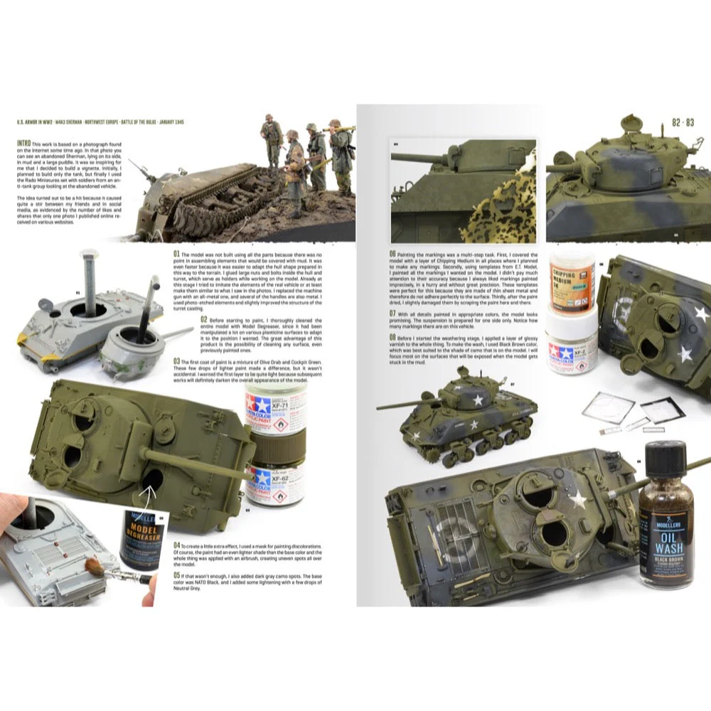 AK Interactive 130019 Book U.S Armor In WW2 English - Image 3