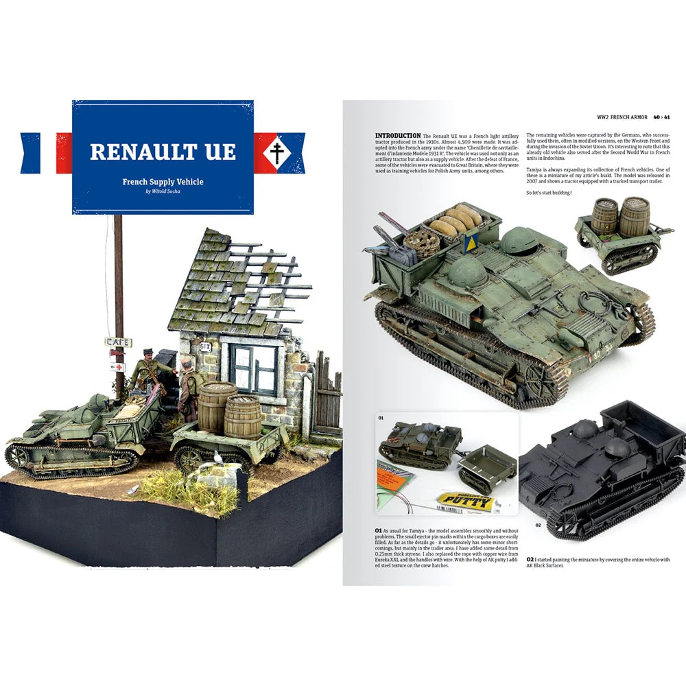 AK Interactive 130027 French Armor Book English - Image 3