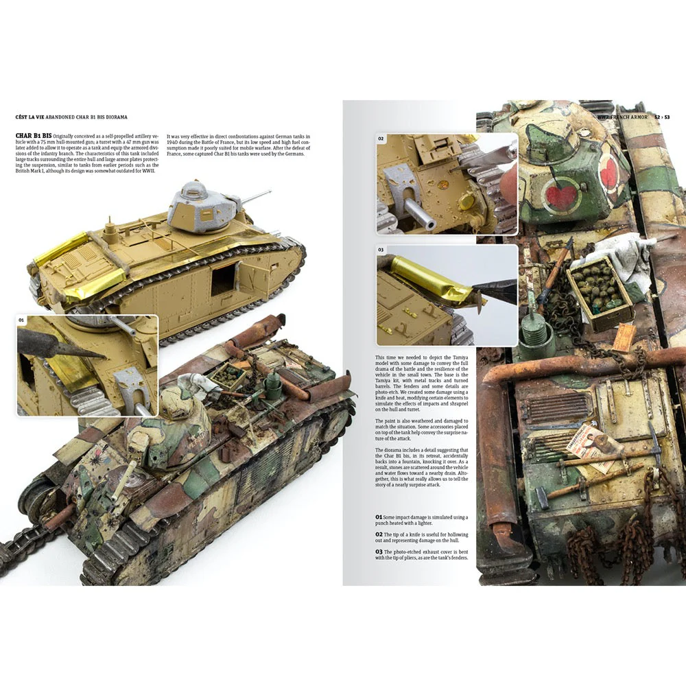 AK Interactive 130027 French Armor Book English - Image 4