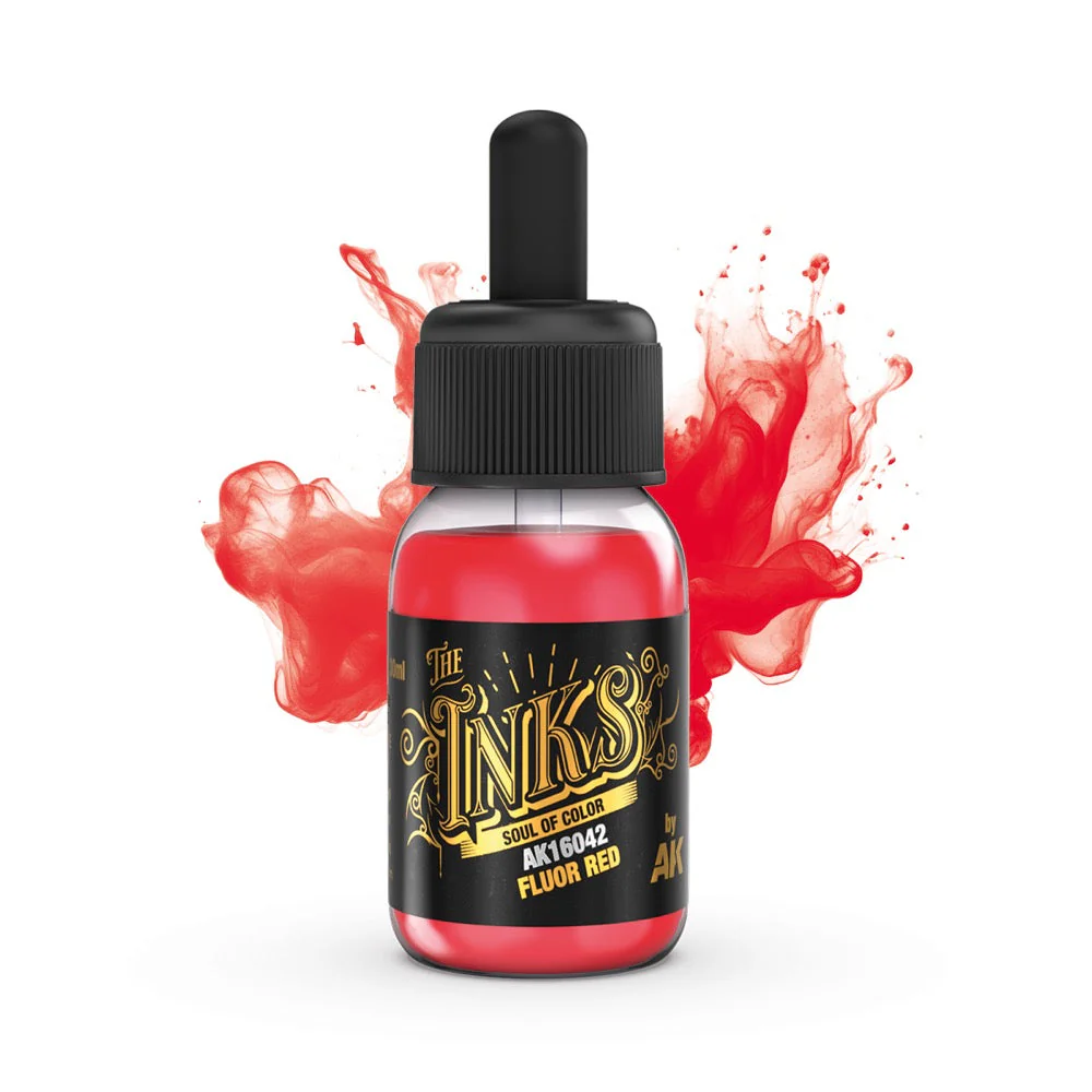 AK Interactive 16027 The INKS Energy Colors Set Acrylic Ink Set 3 Colours - Image 2