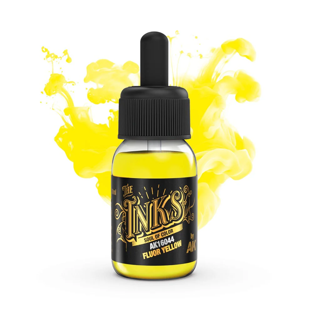 AK Interactive 16027 The INKS Energy Colors Set Acrylic Ink Set 3 Colours - Image 4