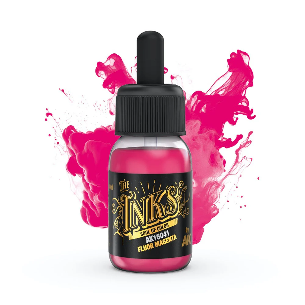 AK Interactive 16028 The INKS Magic Colors Set Acrylic Ink Set 3 Colours - Image 2