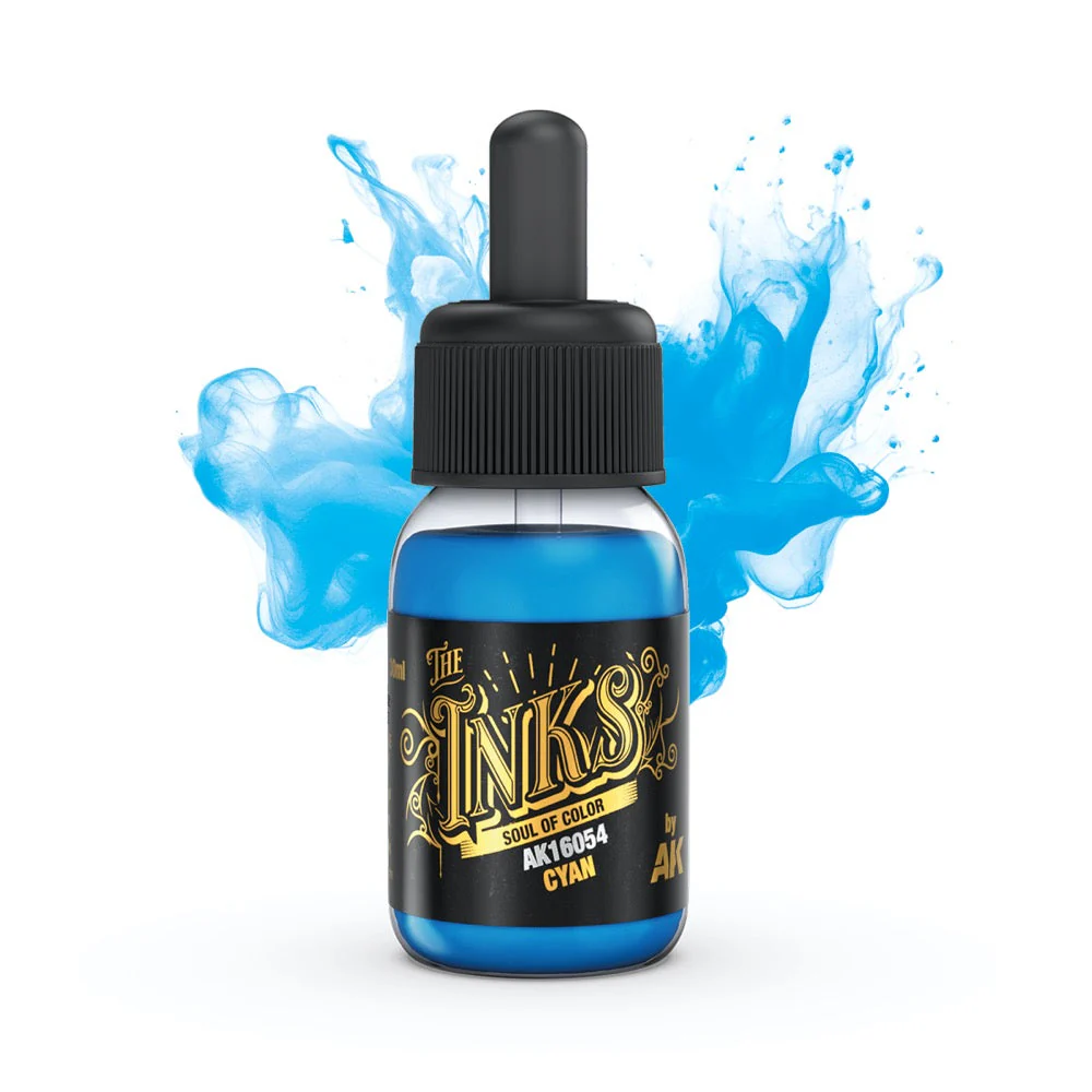 AK Interactive 16030 The INKS Elixir Colors Set Acrylic Ink Set 3 Colours - Image 4