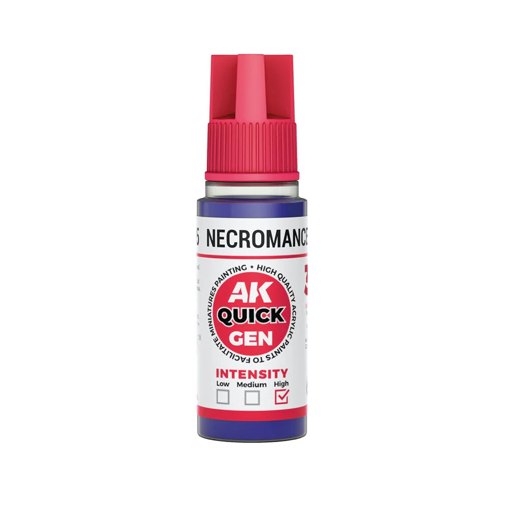 AK Interactive 17005 Quick Gen Necromancer Purple 18ml Acrylic Paint