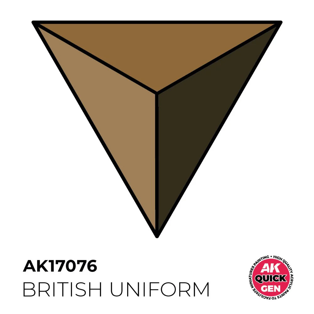 AK Interactive 17076 Quick Gen British Uniform 18ml Acrylic Paint - Image 2
