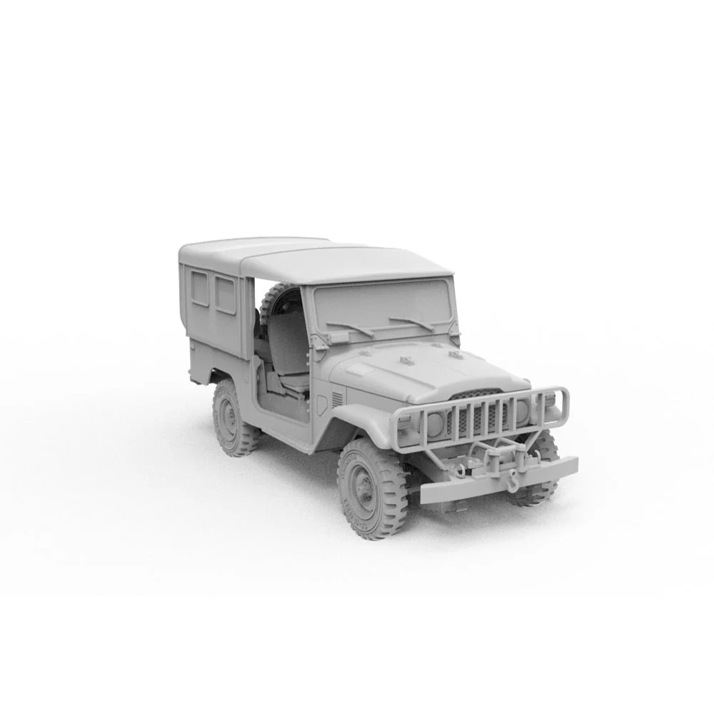 AK Interactive 35004 1/35 FJ43 SUV with Soft top IDF & LAF - Image 5