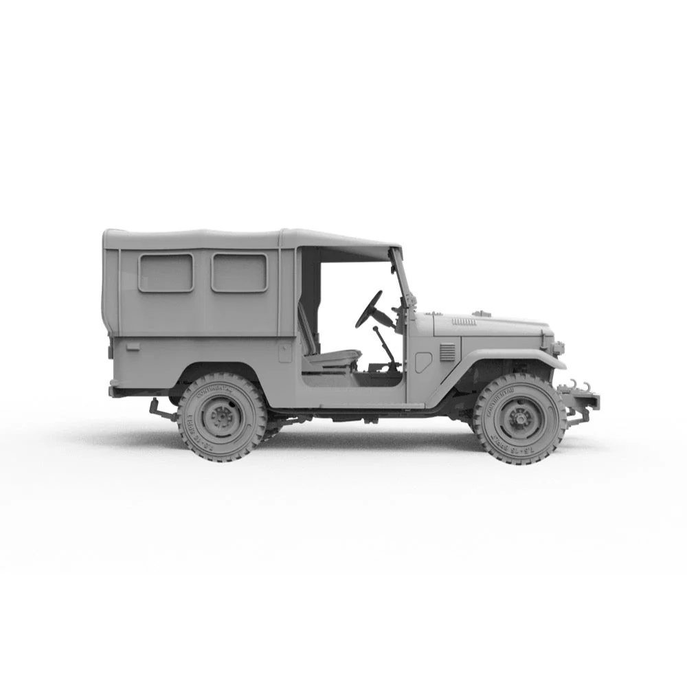 AK Interactive 35004 1/35 FJ43 SUV with Soft top IDF & LAF - Image 6