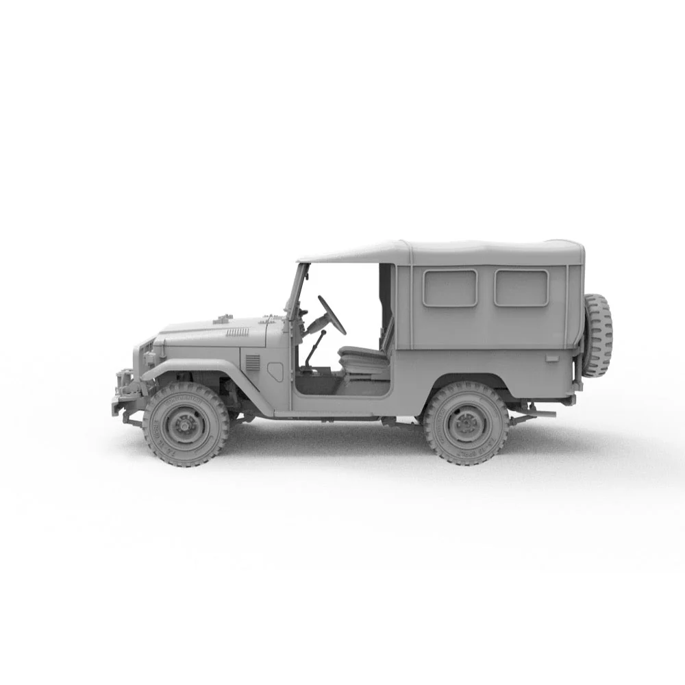 AK Interactive 35004 1/35 FJ43 SUV with Soft top IDF & LAF - Image 7