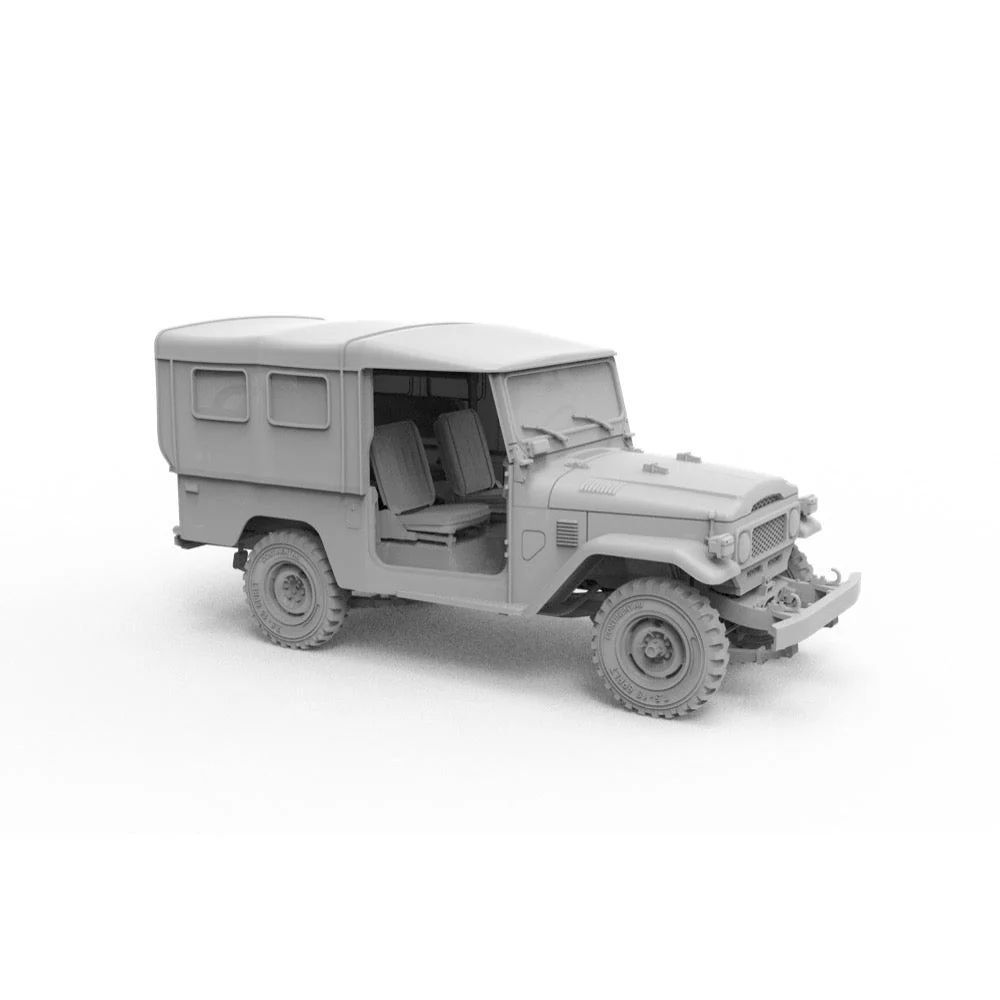AK Interactive 35004 1/35 FJ43 SUV with Soft top IDF & LAF - Image 9