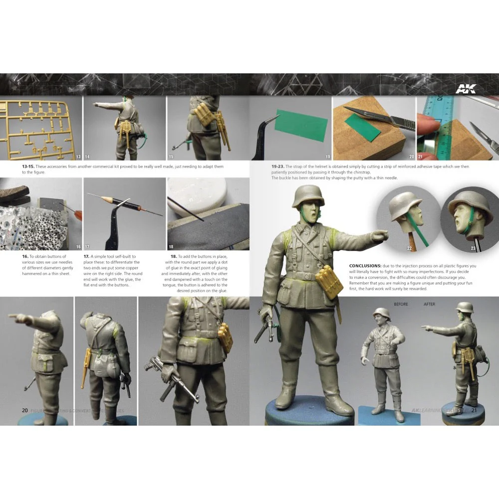 AK Interactive 512 Book Learning Series No.11 Figure Sculpting English - Image 2