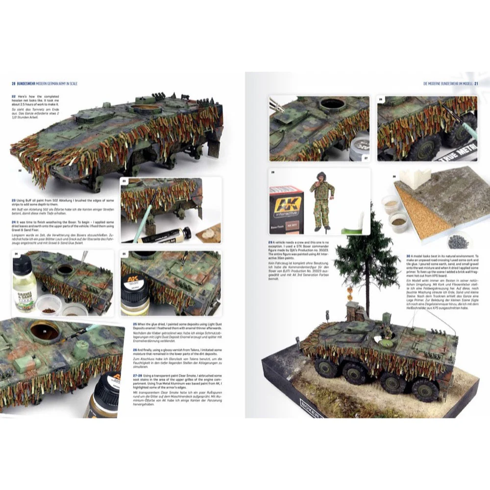 AK Interactive 524 Book Bundeswehr ‚Äö√†√∂¬¨¬¢‚Äö√Ñ√∂‚àö√°¬¨¬Æ‚Äö√Ñ√∂‚àö√ë‚àö‚à´ Bilingual - Image 2