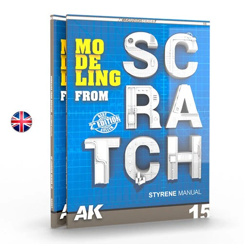 AK Interactive 527 Book Learning Series No.15 Modelling From Scratch English
