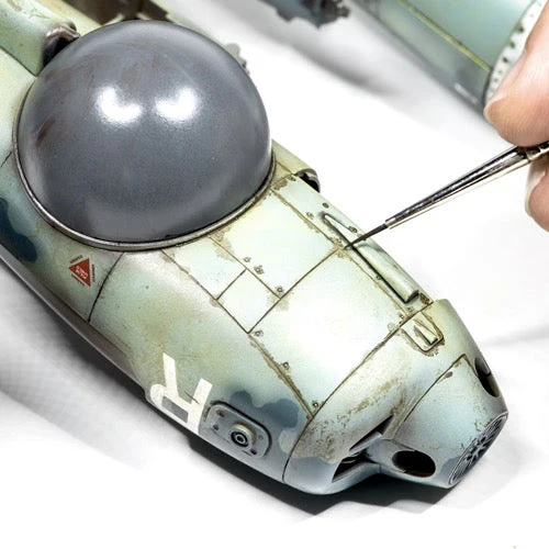 AK Interactive 639 Weathering Sci Fi Enamel Paint Set - Image 4