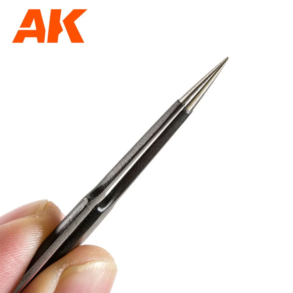 AK Interactive 9008 Precise Straight Tweezers - Image 6