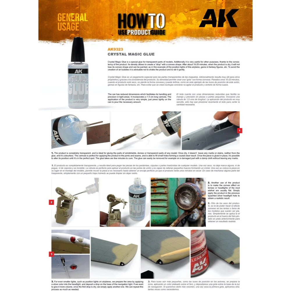 AK Interactive 9323 Crystal Magic Glue 30 ml - Image 3