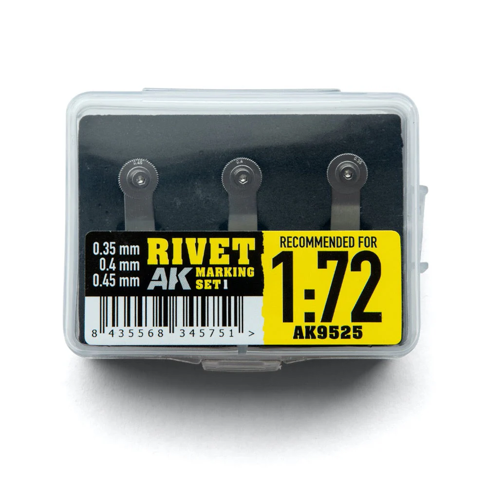 AK Interactive 9525 Rivet Marking Set 1 1/72