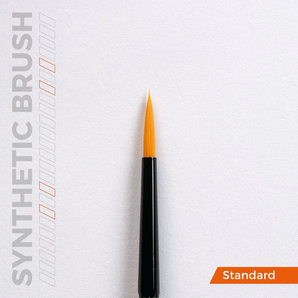 AK Interactive AKB009 Round 2 Synthetic Paint Brush - Image 2