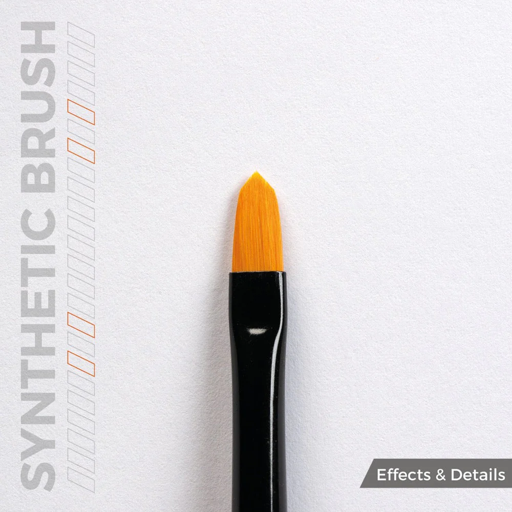AK Interactive AKB019 Hammer Synthetic Paint Brush - Image 2
