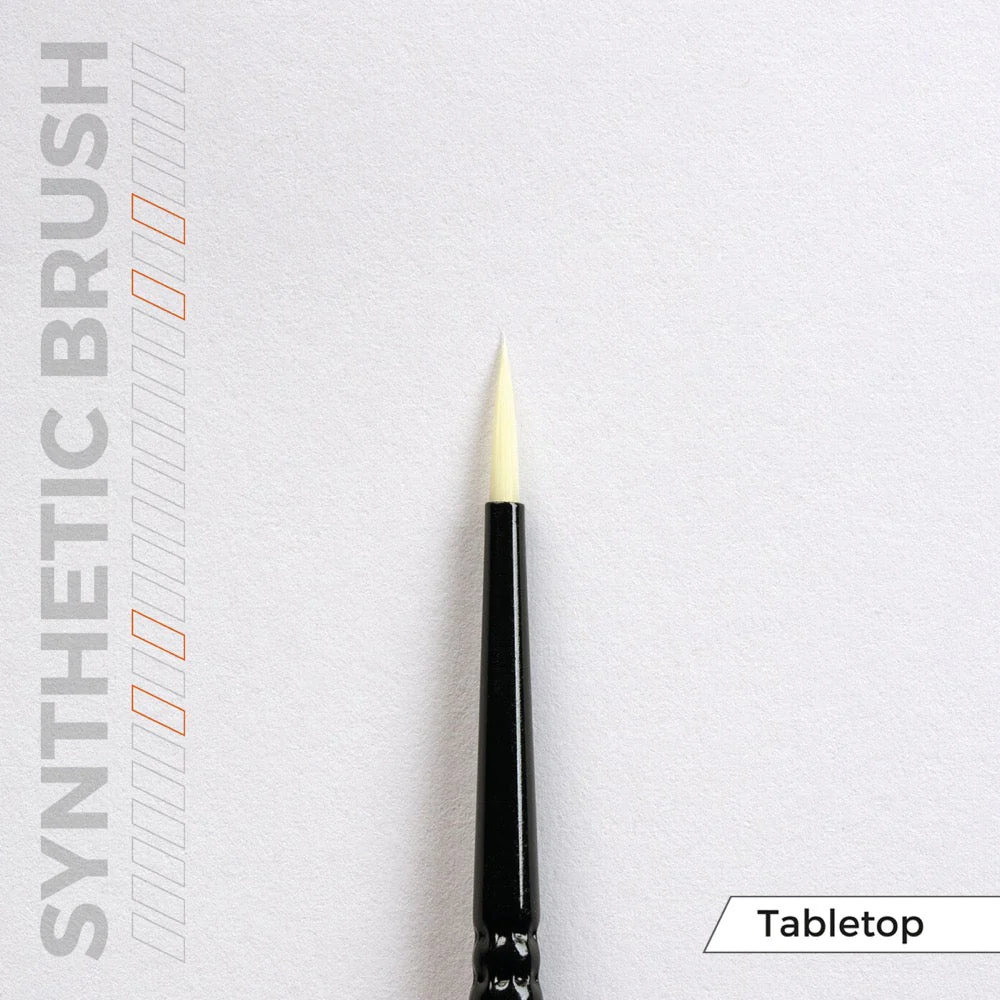 AK Interactive AKB020 Table Top 0 Synthetic Paint Brush