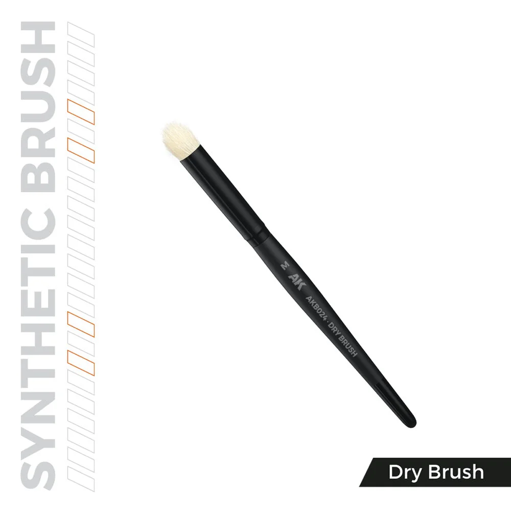 AK Interactive AKB024 Medium Dry Brush - Image 2