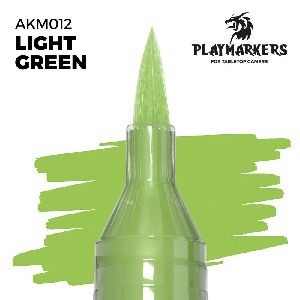 AK Interactive Playmarkers Light Green Acrylic Paint Marker - Image 3
