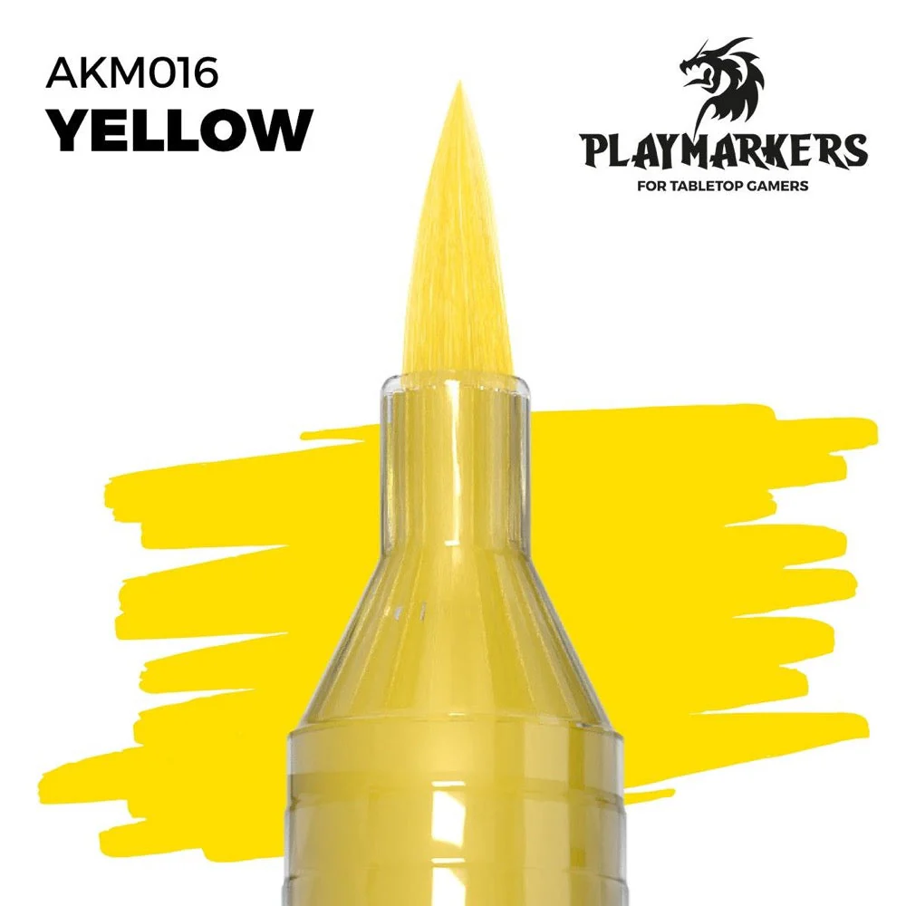 AK Interactive Playmarkers Yellow Acrylic Paint Marker - Image 3