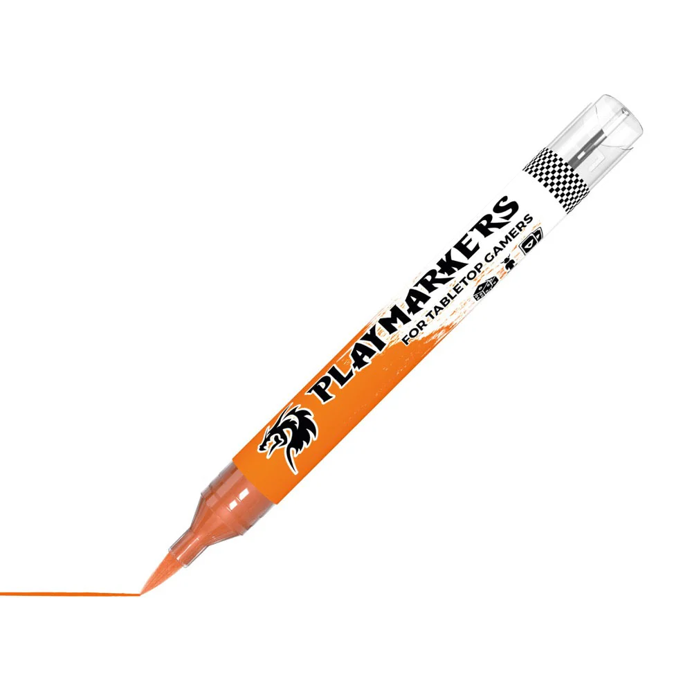 AK Interactive Playmarkers Dark Orange Acrylic Paint Marker - Image 2