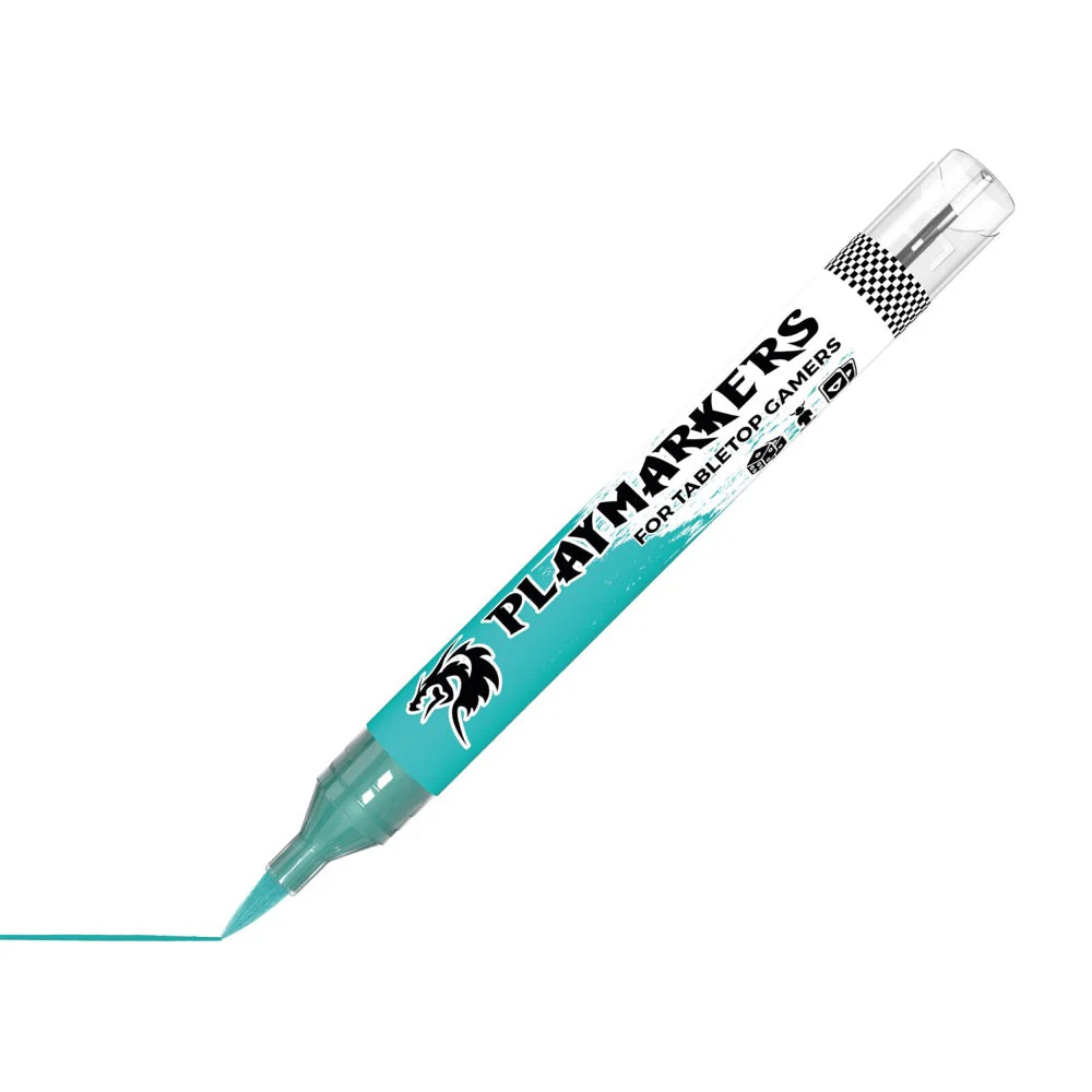 AK Interactive Playmarkers Turquoise Acrylic Paint Marker - Image 2