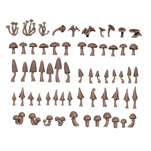 AK Interactive BIT0005 Basing Bits Forest Mushrooms 63 - Image 3