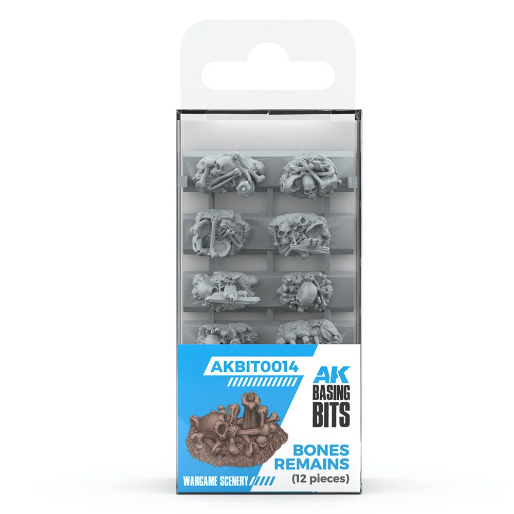 AK Interactive BIT0014 Basing Bits Bones Remains 12