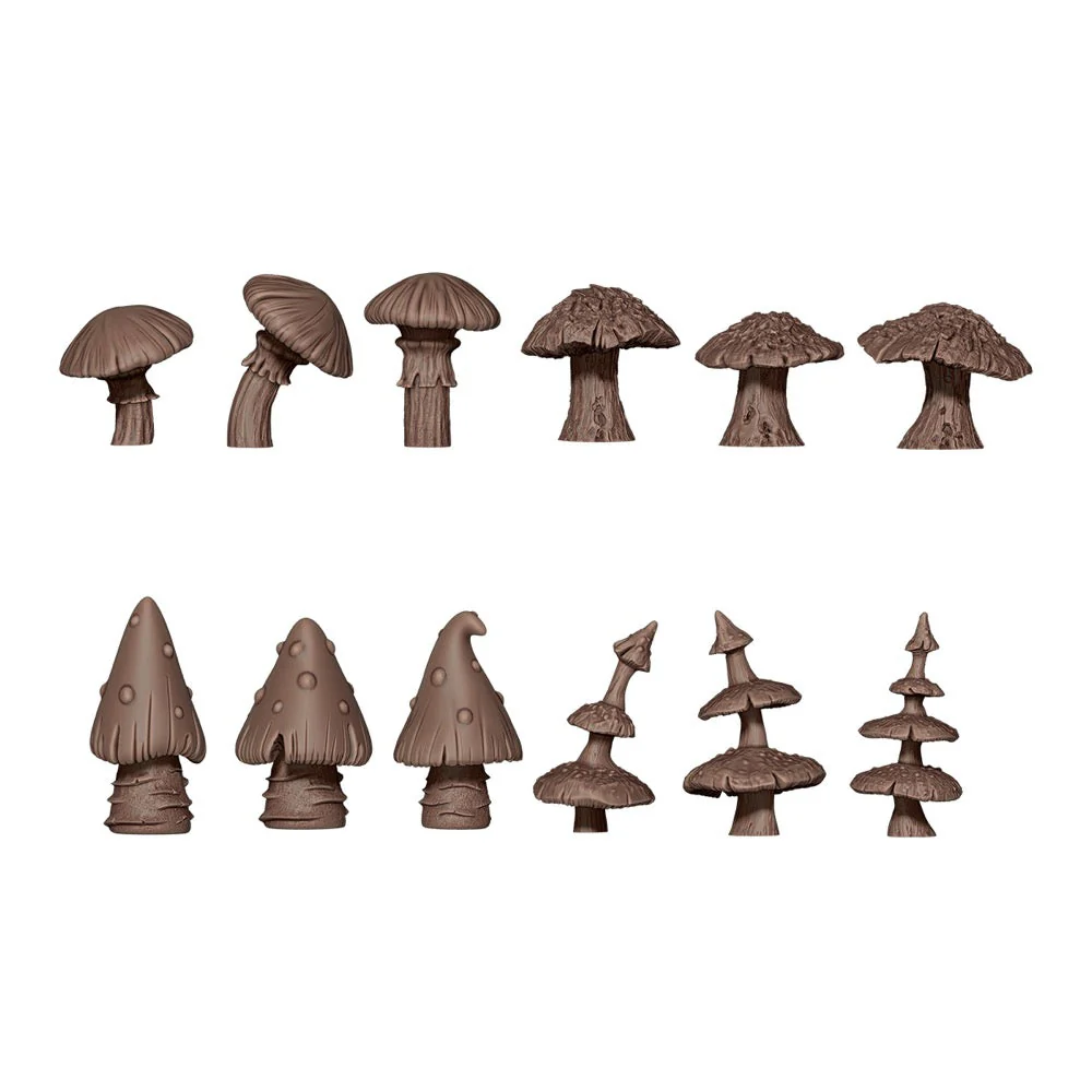 AK Interactive BIT0022 Basing Bits Gigant Musrooms 12 - Image 3