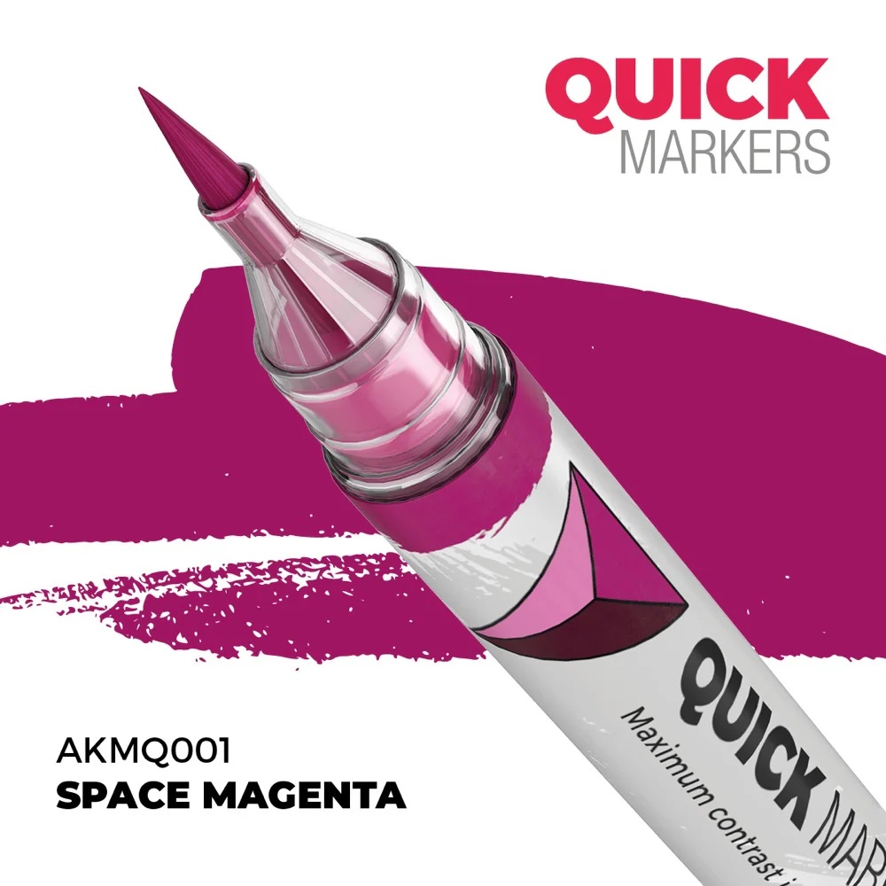 AK Interactive MQ001 Quick Marker Space Magenta - Image 2