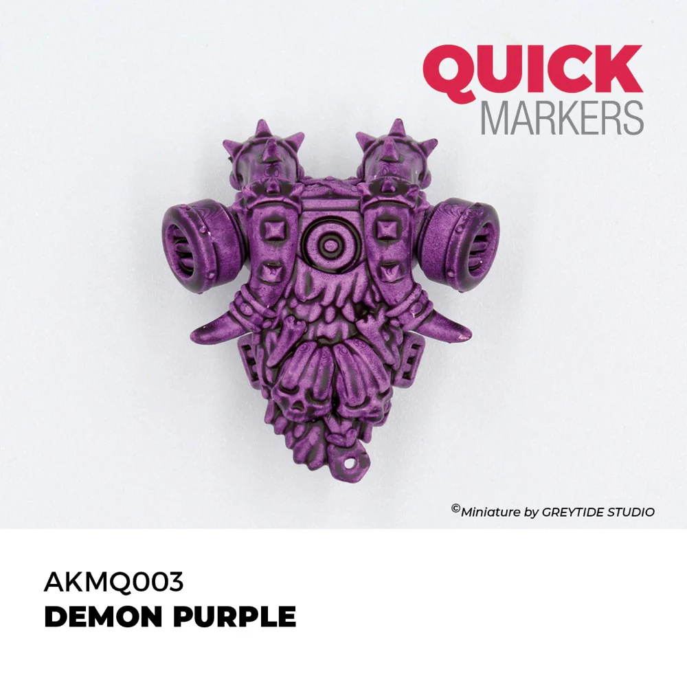 AK Interactive MQ003 Quick Marker Demon Purple - Image 3