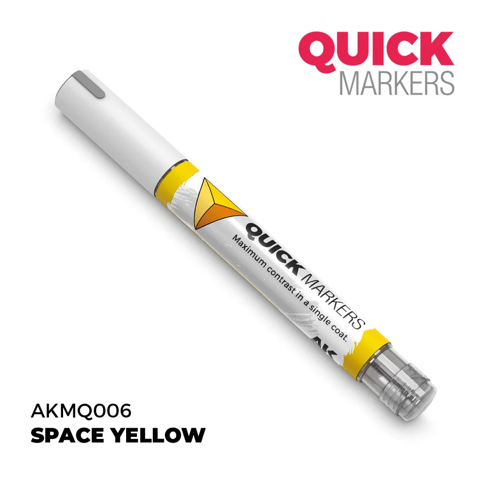 AK Interactive MQ006 Quick Marker Space Yellow