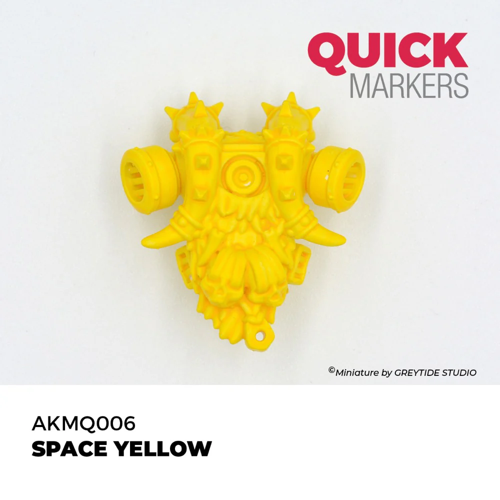AK Interactive MQ006 Quick Marker Space Yellow - Image 3