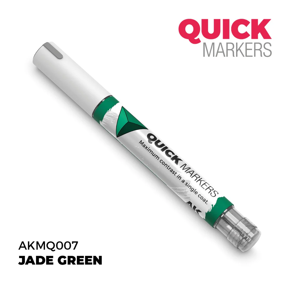 AK Interactive MQ007 Quick Marker Jade Green