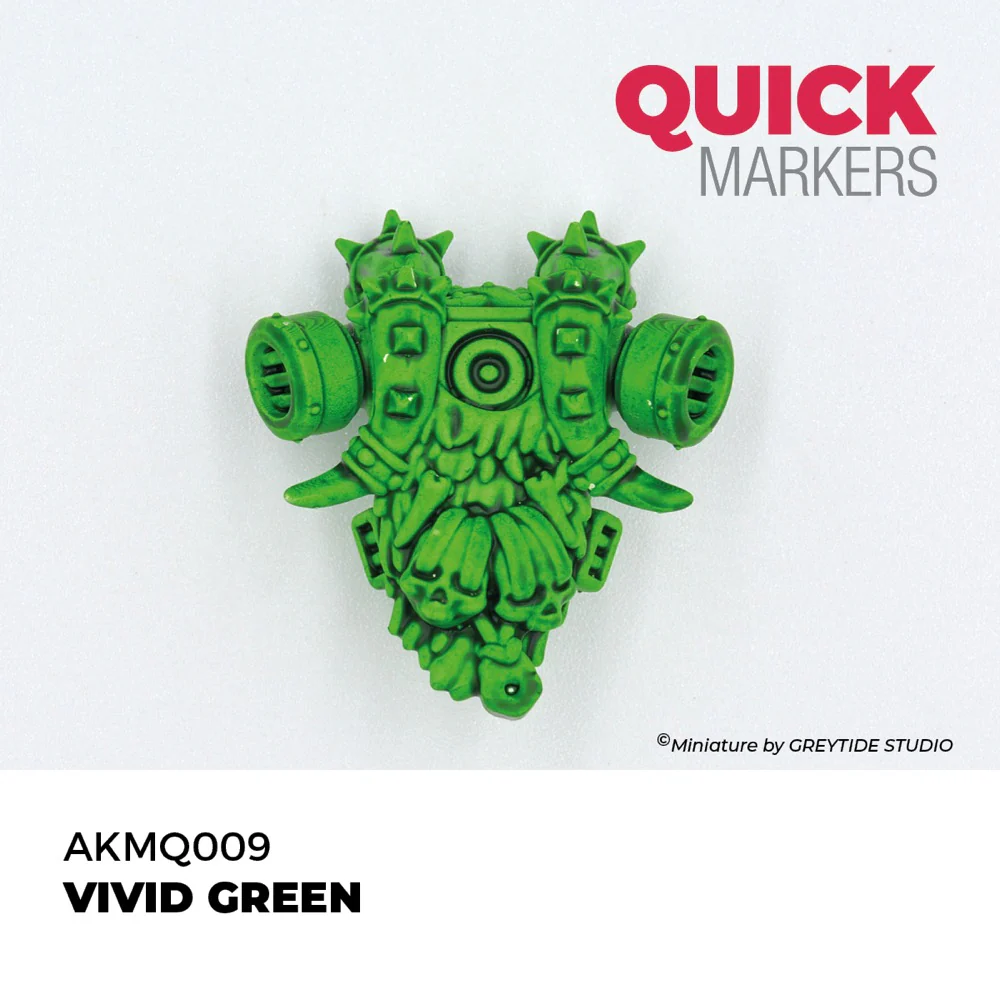 AK Interactive MQ009 Quick Marker Vivid Green - Image 3