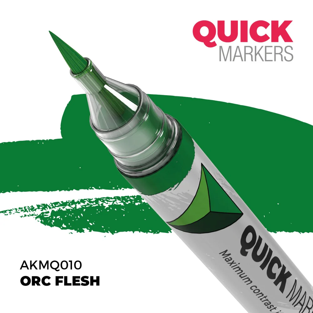 AK Interactive MQ010 Quick Marker Orc Flesh - Image 2