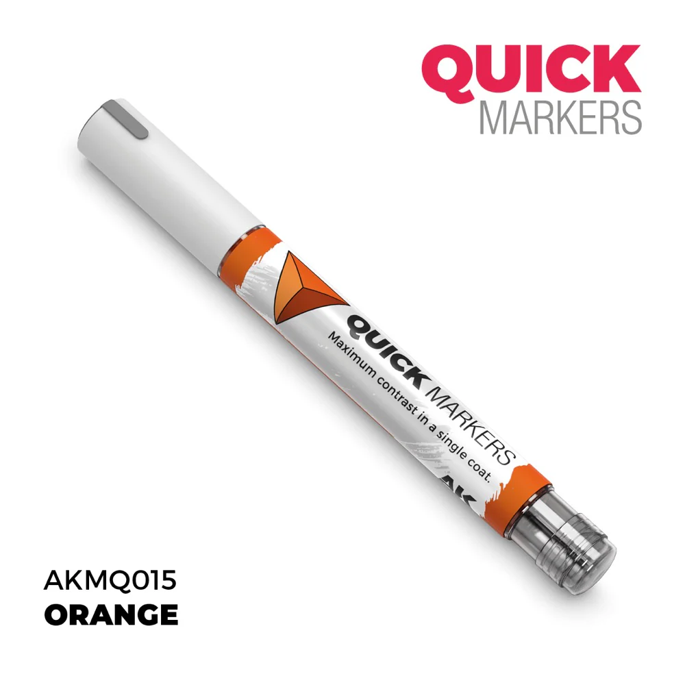 AK Interactive MQ015 Quick Marker Orange