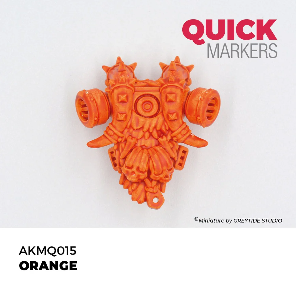 AK Interactive MQ015 Quick Marker Orange - Image 3