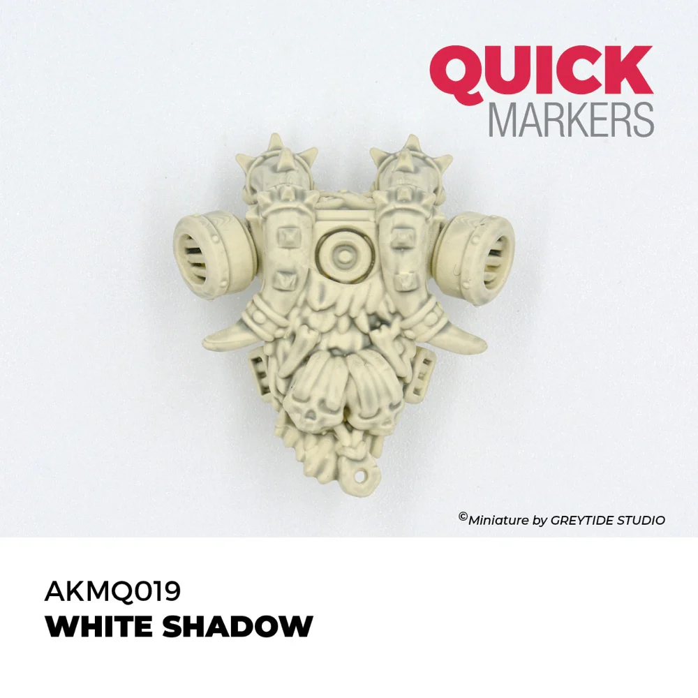 AK Interactive MQ019 Quick Marker White Shadow - Image 3