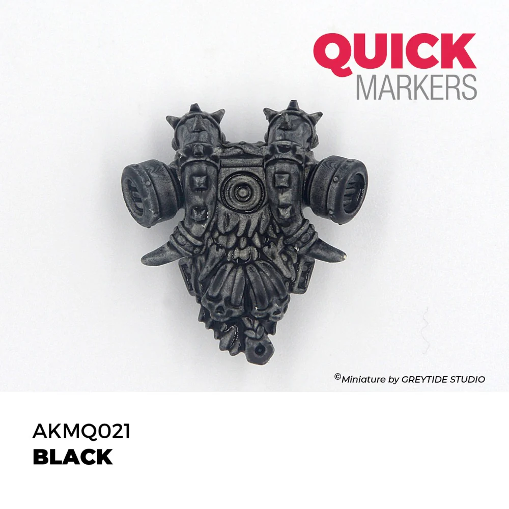 AK Interactive MQ021 Quick Marker Black - Image 3
